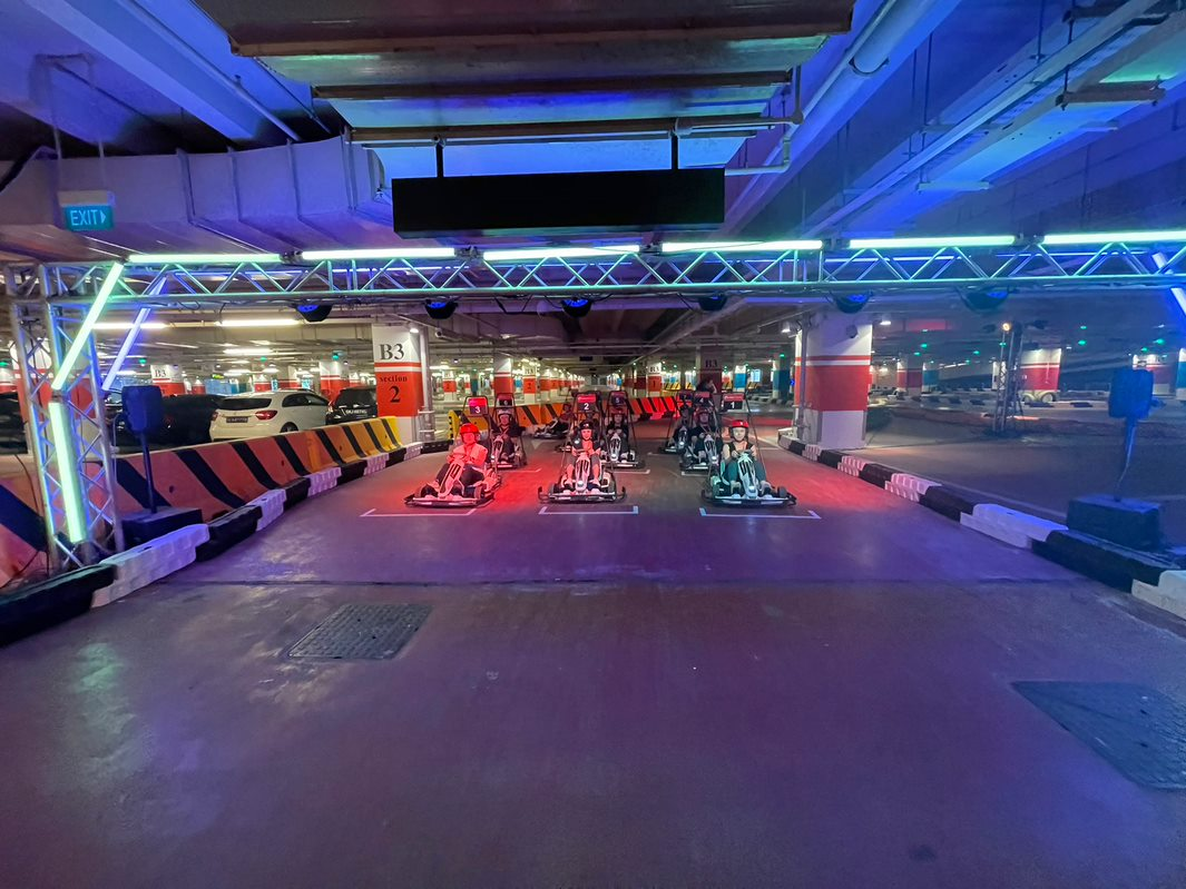 Underground Carnival at Changi Airport