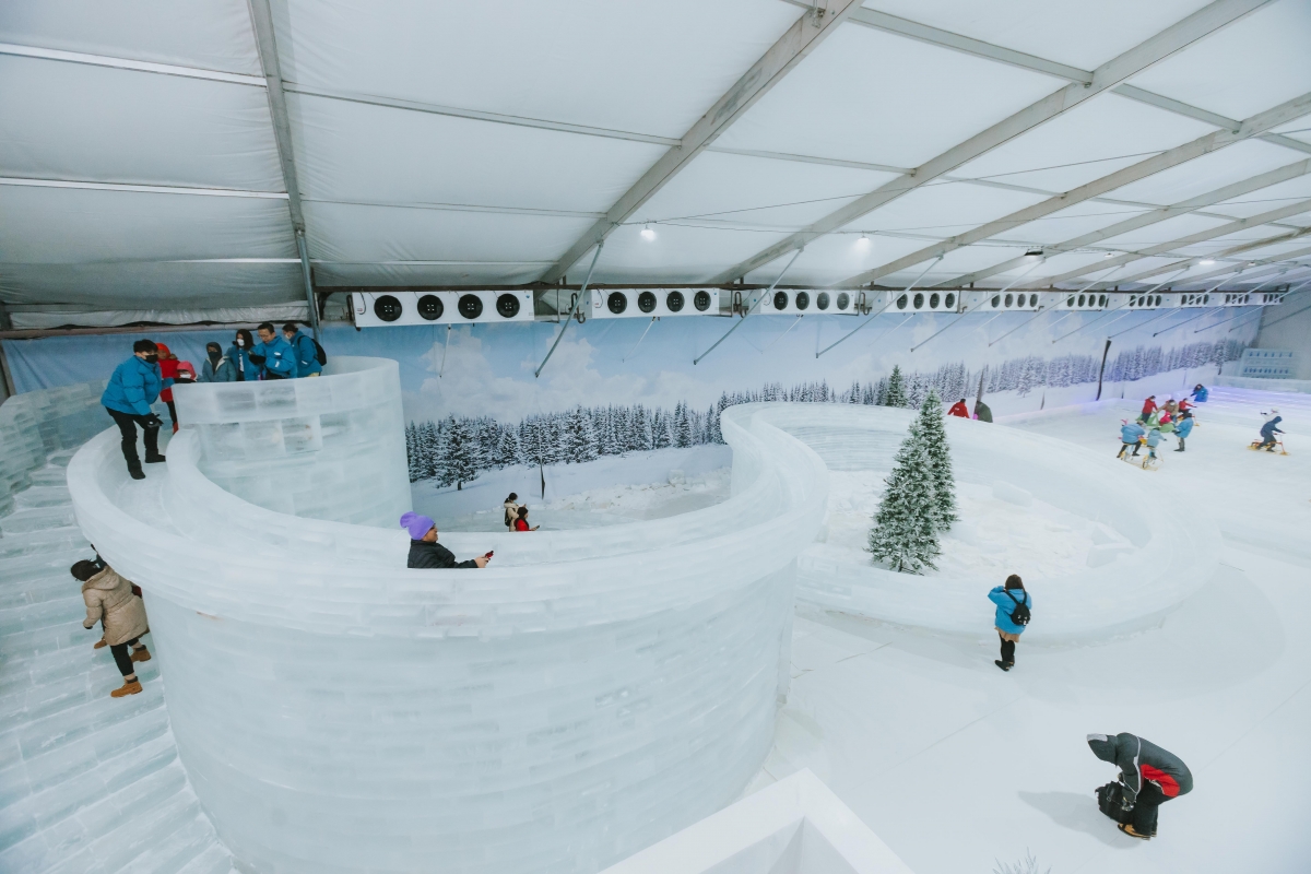Ice Slide at Ice Magic: The Great Fantasy