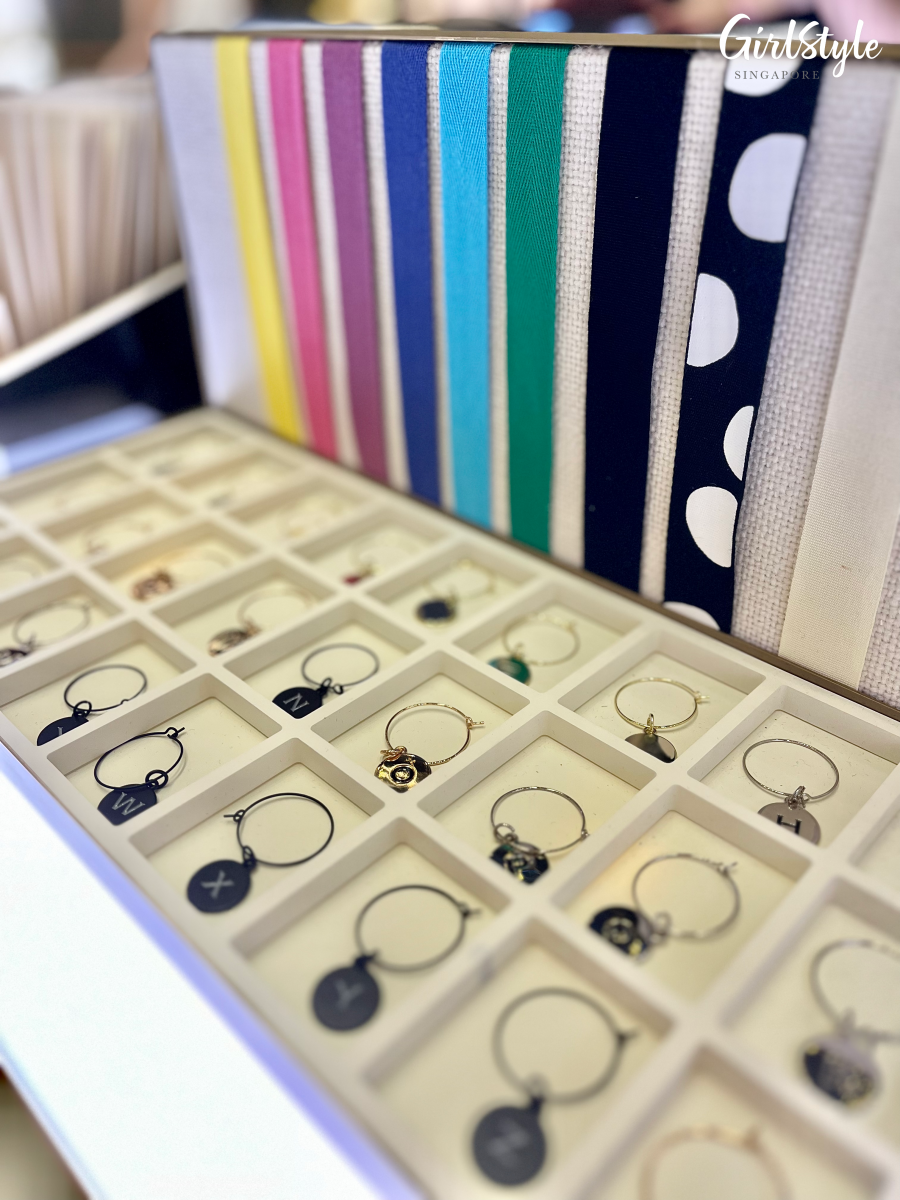 Jo Malone London custom ribbons and alphabet charms