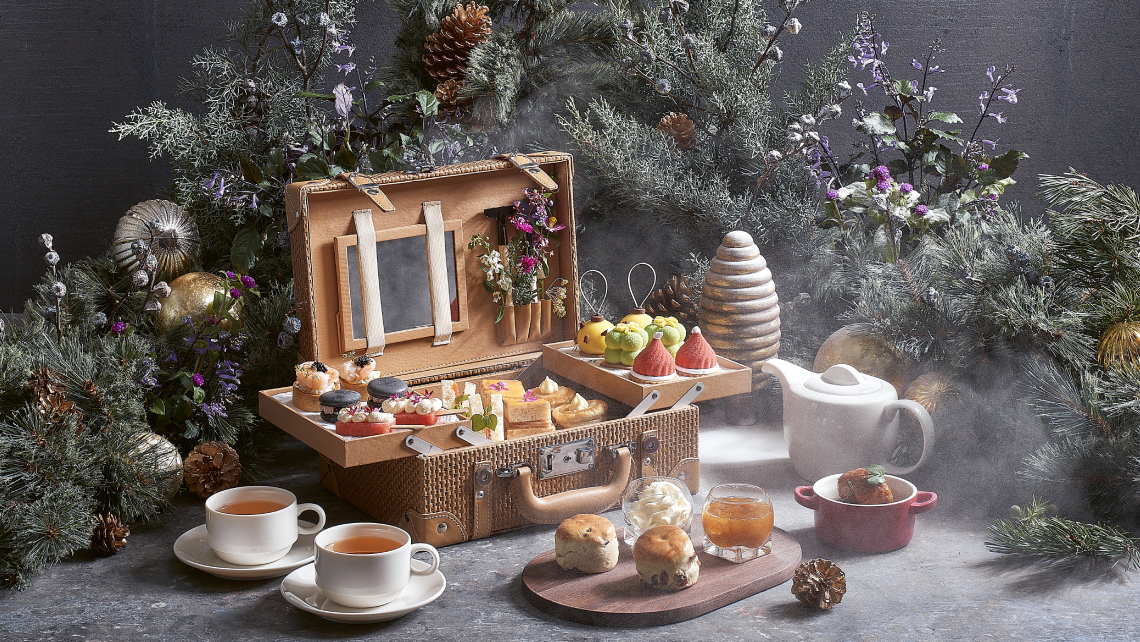 Christmas Afternoon Tea at Portman's Bar at Parkroyal Collection Marina Bay