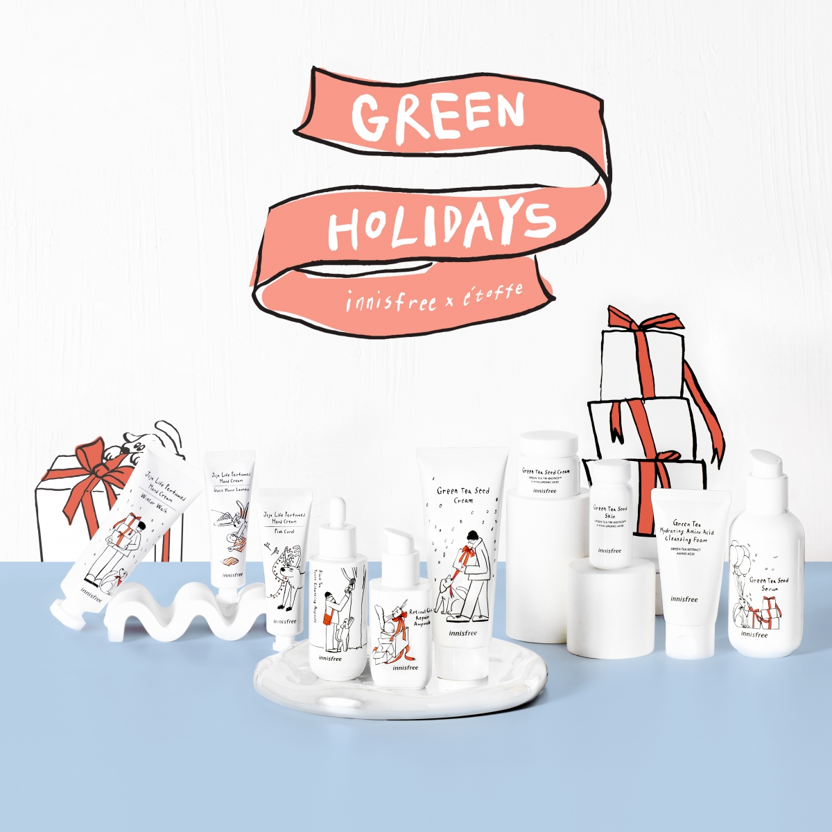 innisfree x étoffe 2022 Green Holidays Edition
