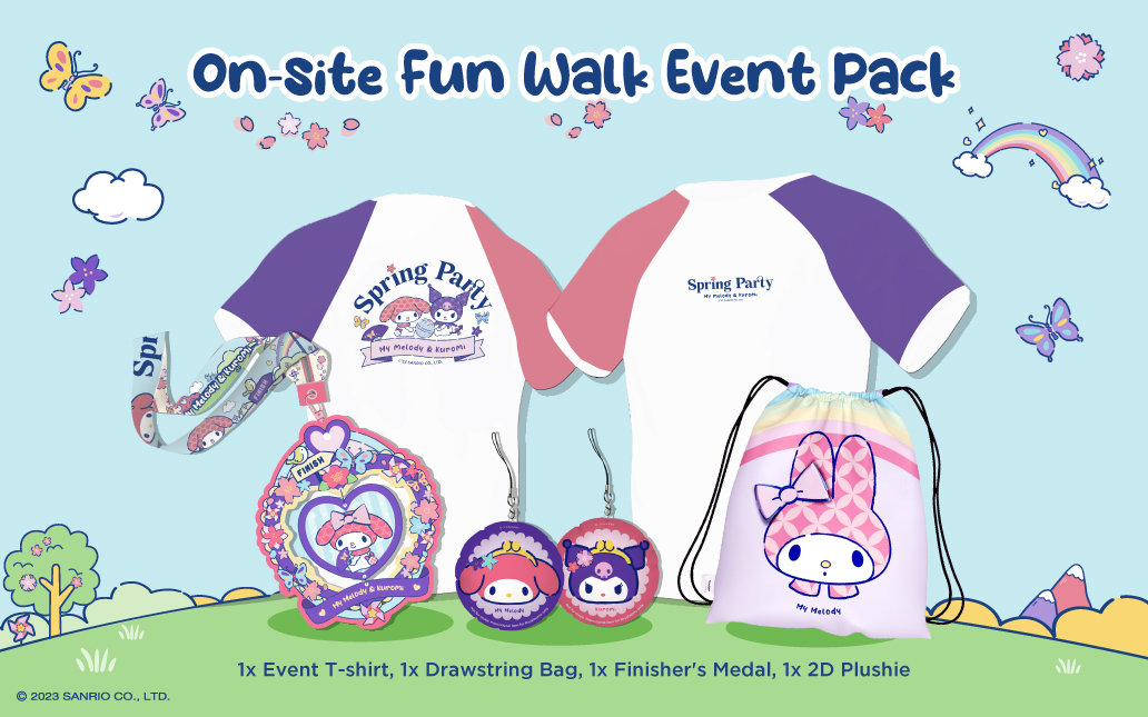 My Melody & Kuromi run goodie bag Singapore