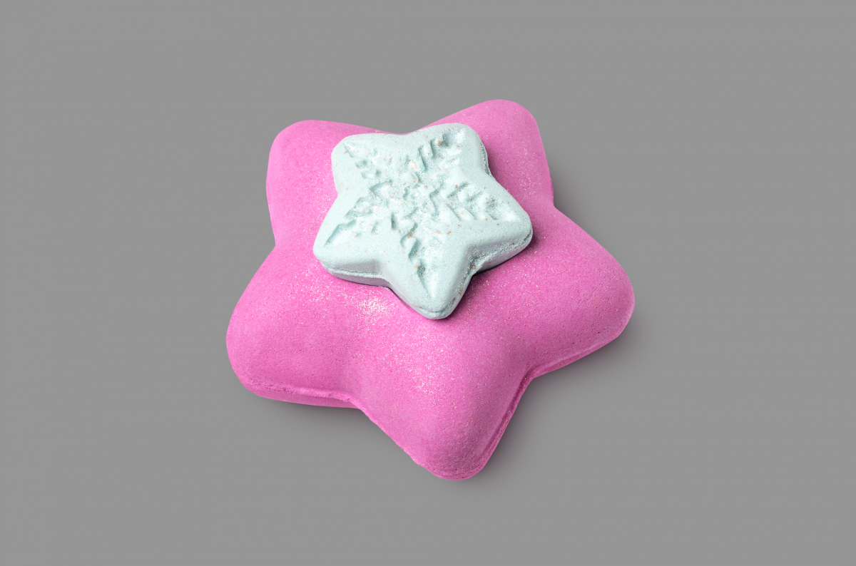 Lush Snow Fairy Lights Bath Bomb