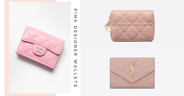 7 New Pink Mini Designer Wallets In Singapore