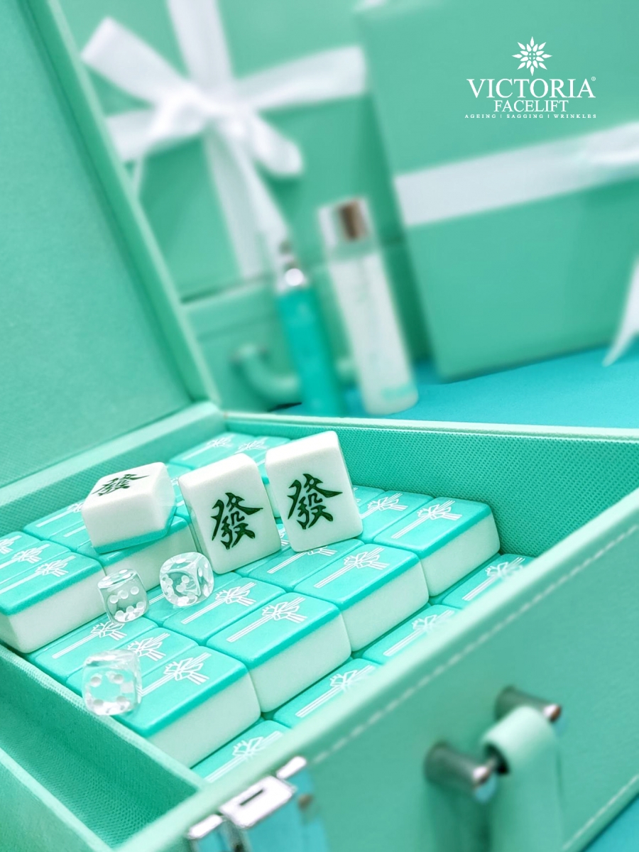 Stand to win a limited edition mahjong set by simply booking an appointment to experience Victoria Facelift’s Power-Lift Treatment.