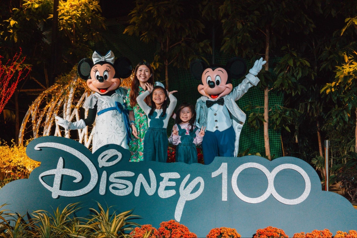 Disney100 pop-up at Jewel Changi Singapore