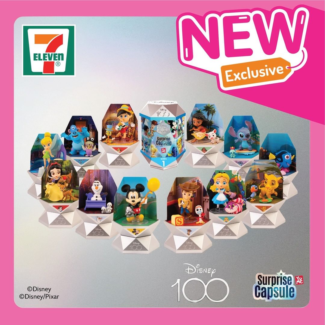 7-Eleven Singapore Disney 100 Surprise Capsule
