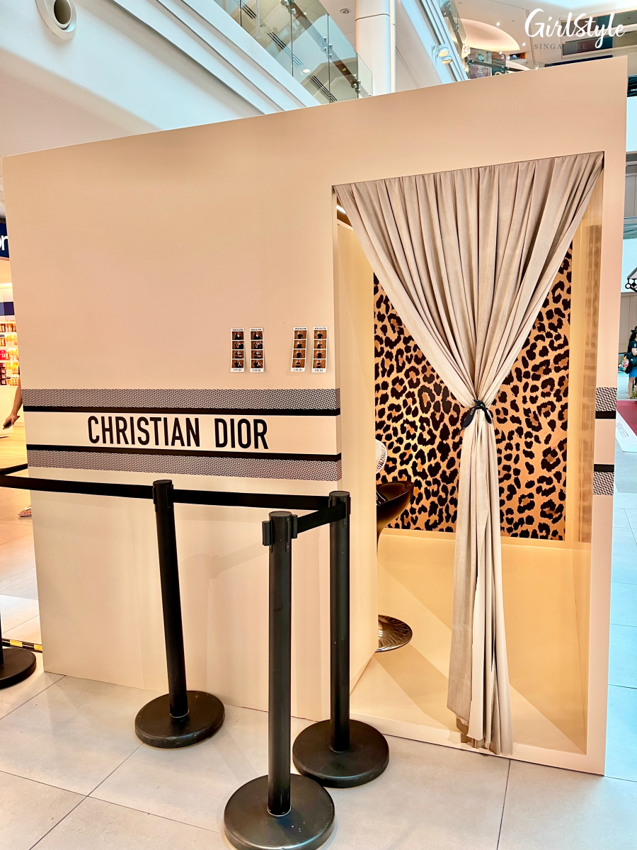 Dior Mitzah Photo booth at Plaza Singapura