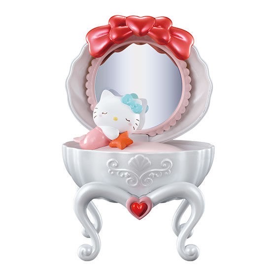 Hello Kitty dressing table capsule toy