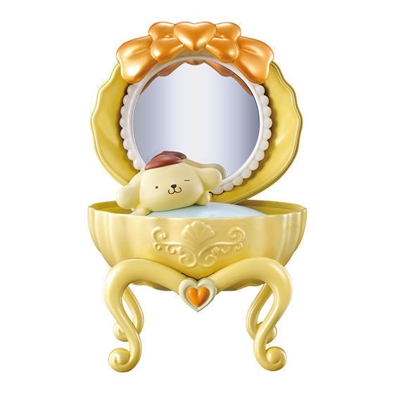 Pompompurin dressing table capsule toy