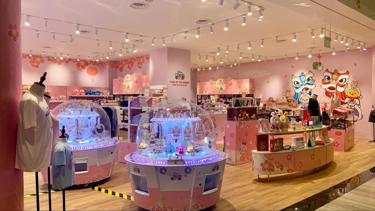 Disney pop-up store at Jewel Changi Singapore