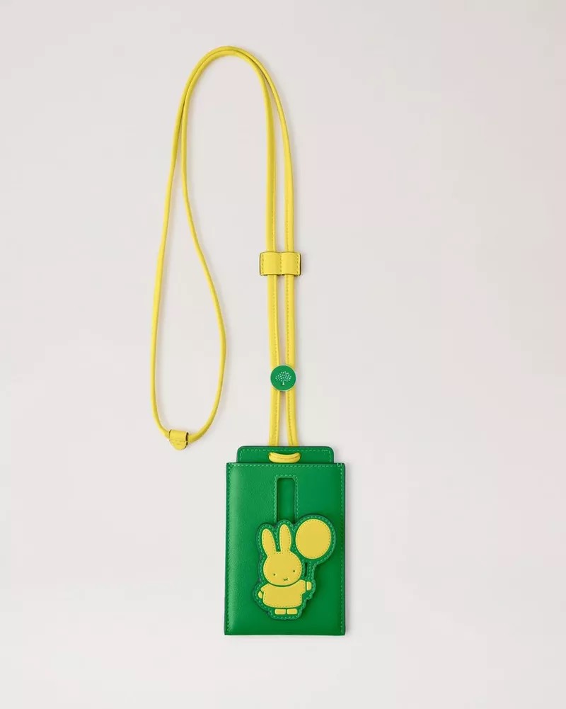 Mulberry x Miffy - Credit Card Slip with Lanyard