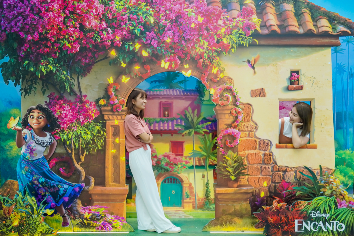 Disney100 photo spots at Jewel Changi Singapore