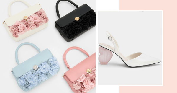Charles & Keith’s Valentine’s 2023 Collection Has Shoes & Bags With Heart Motifs & Fluttery Floral Details