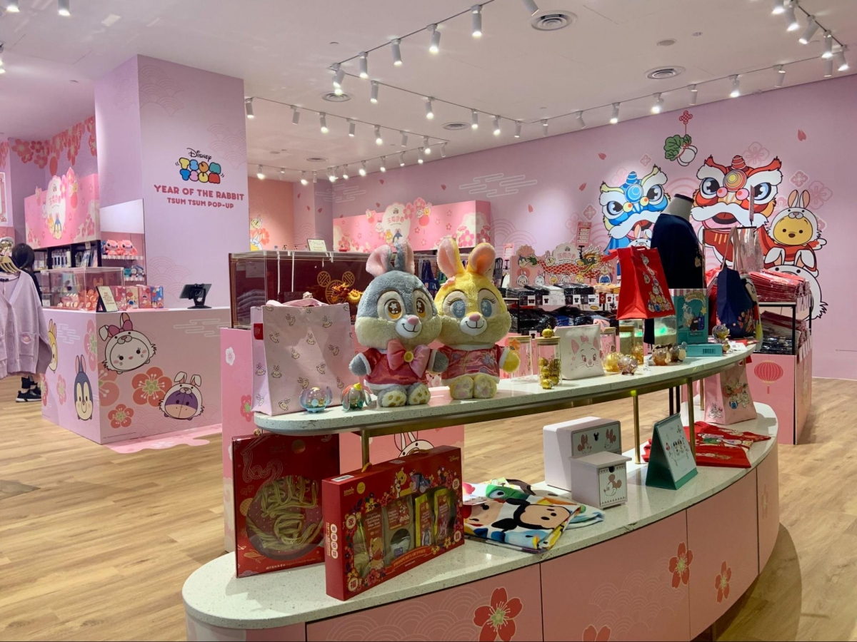 Disney pop-up store at Jewel Changi Singapore