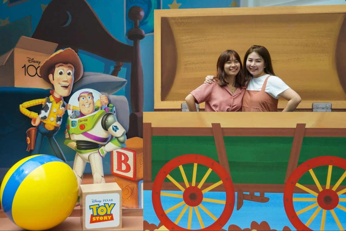Disney100 photo spots at Jewel Changi Singapore