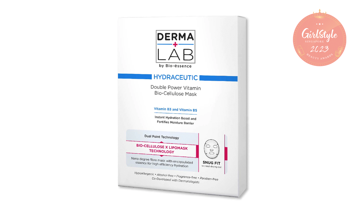 Derma Lab Hydraceutic Double Power Vitamin Bio-cellulose Mask