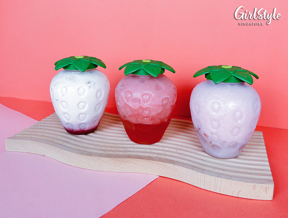 Back for its fifth year, LiHO TEA’s popular K-Strawberry drink series will be available from 9 February to 9 April 2023.