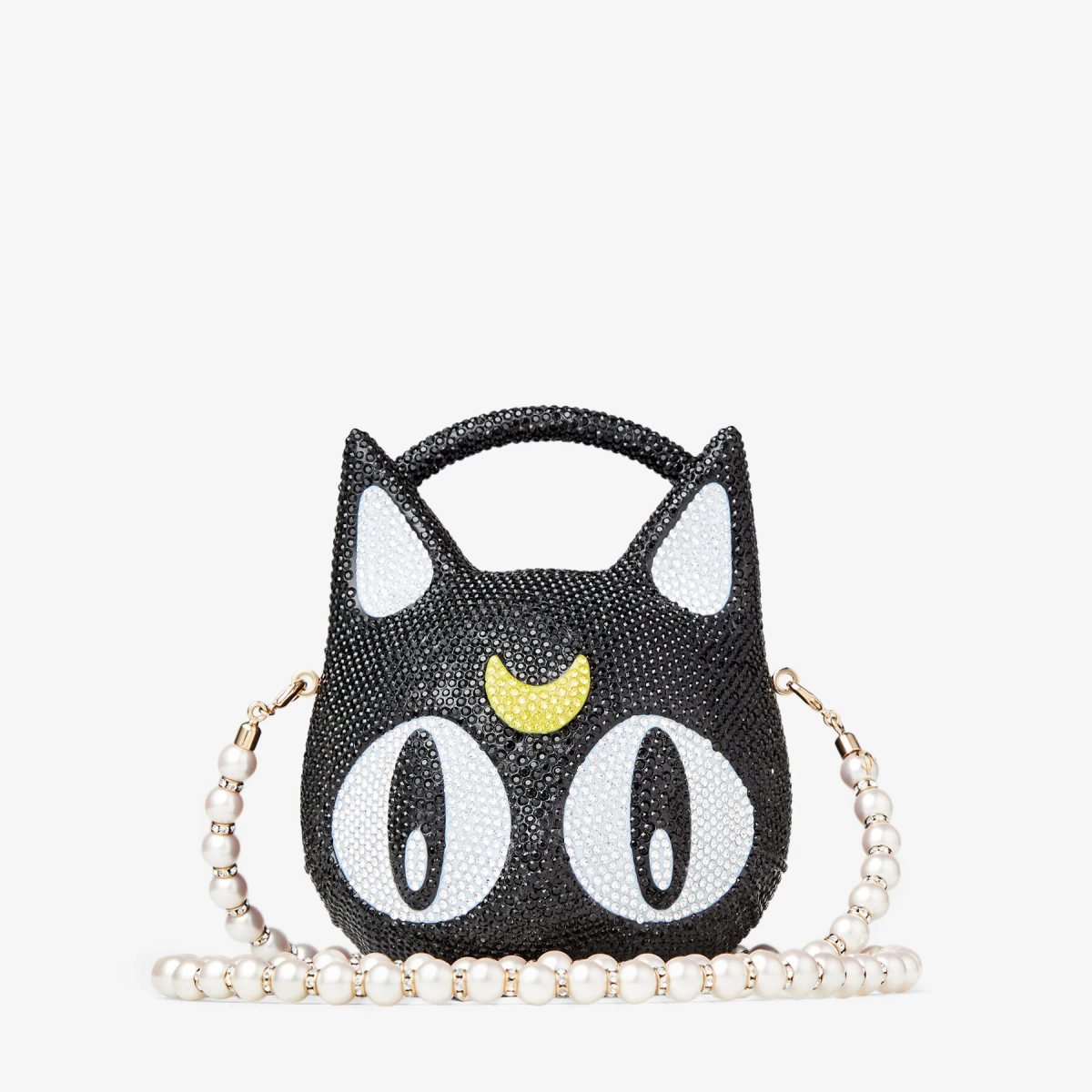 Jimmy Choo Crystal Luna Minaudiere Clutch