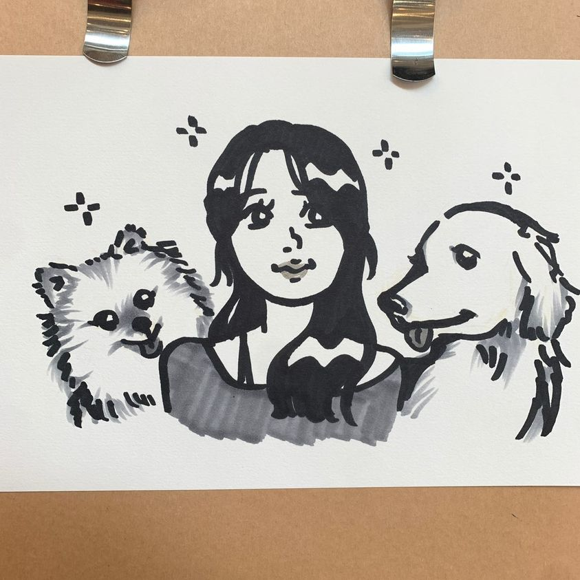 Jelly Caricature - manga-style pet portraits in Singapore