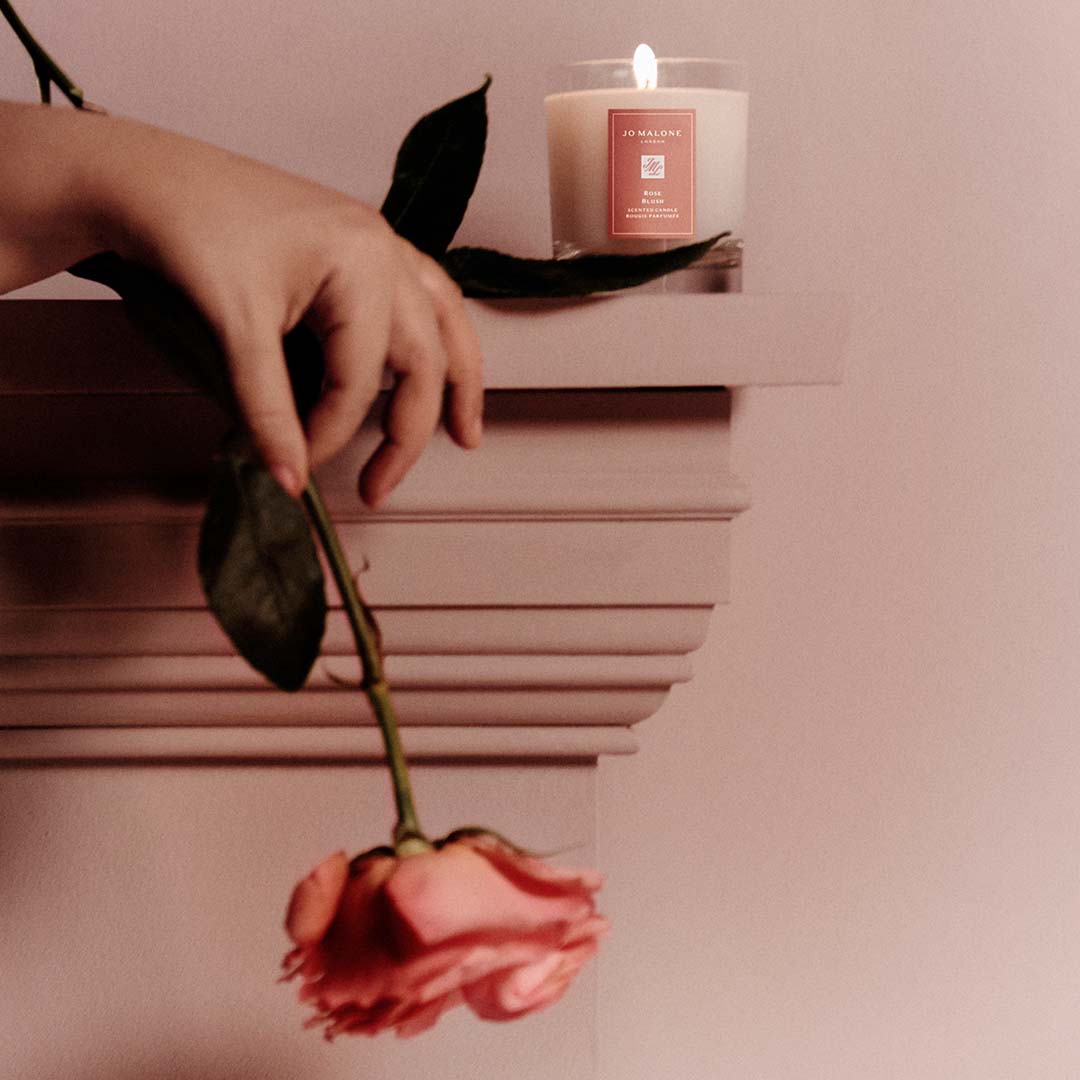 Rose Blush Home Candle