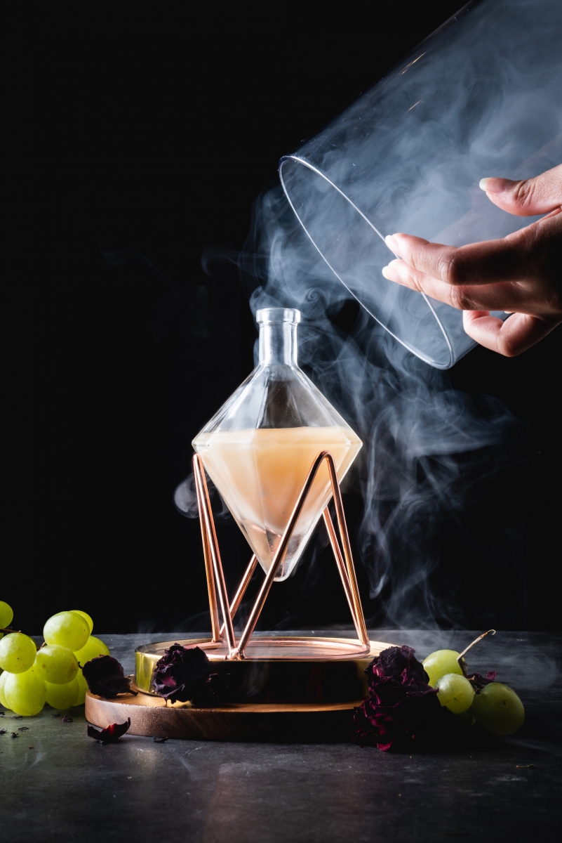 Enjoy 50 percent off your second cocktail at casual restaurant and craft cocktail bar, Hopscotch, by simply expressing your love for your partner with a hug or a kiss.