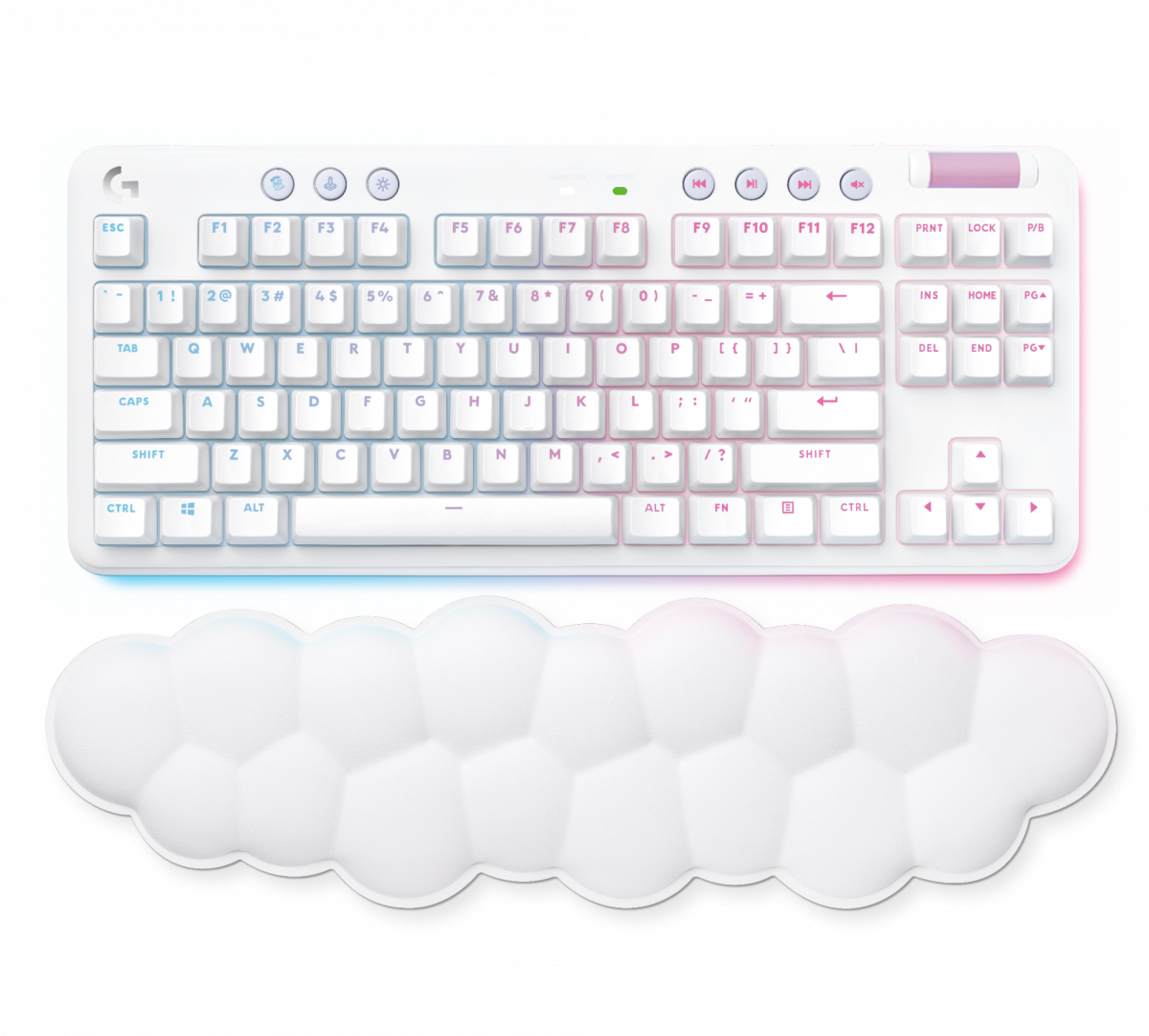 Logitech Aurora Seires gaming keyboard in Singapore