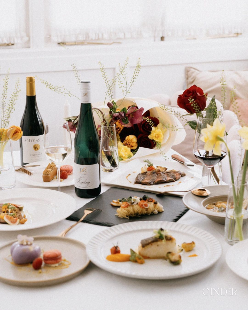 Cinder Steakhouse - romantic restaurant in Singapore