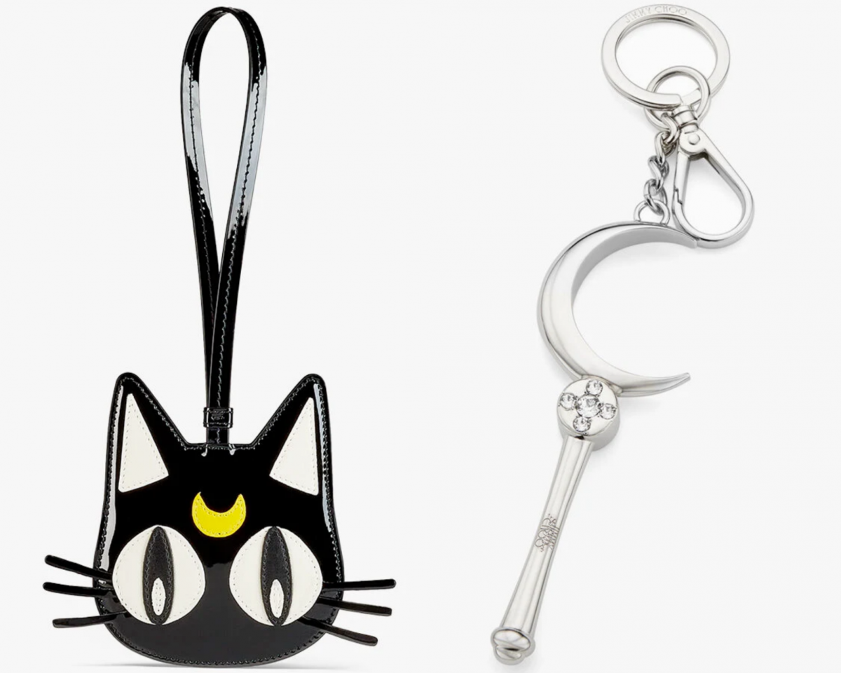 Jimmy Choo Luna Card Holder & Moon Stick Keyring