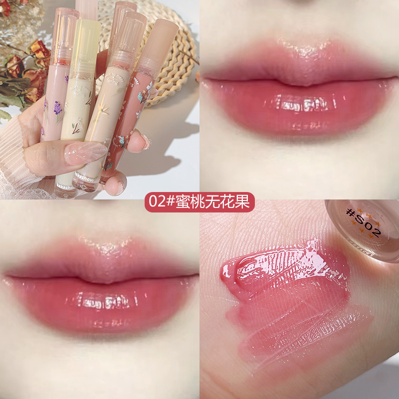 Kakashow hydrating lip gloss swatches Singapore