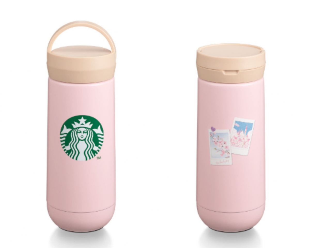 Starbucks Cherry Blossom Stickers Stainless Steel Tumbler SingaporeCherry Blossom Stickers Stainless Steel Tumbler