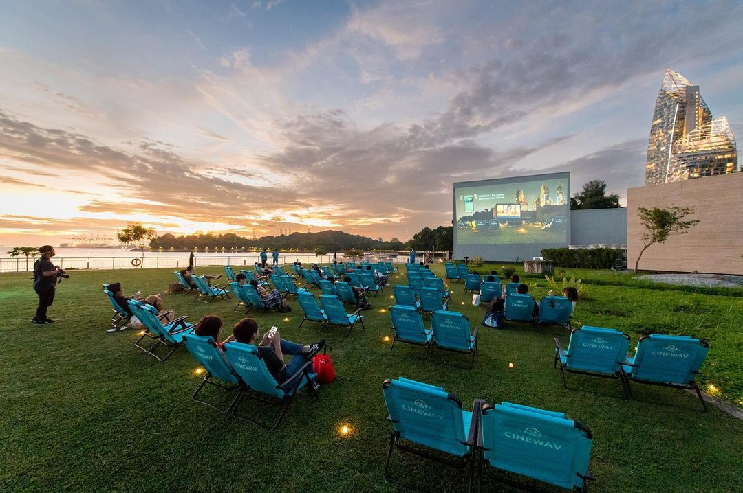 Seaside Cinema in Singapore