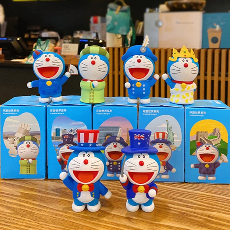 7-Eleven Singapore Doraemon Travel Figurines