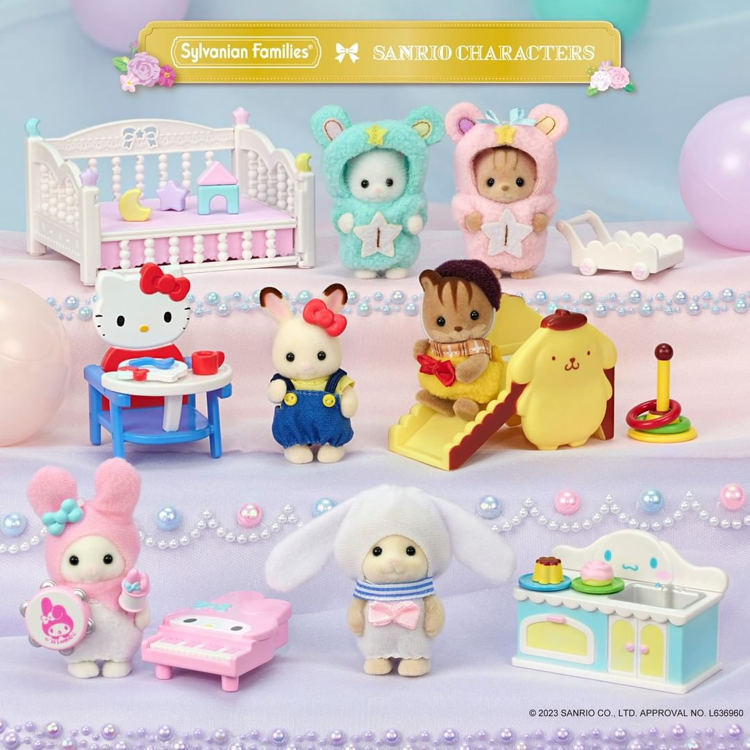 Sylvanian Families Sanrio Collection in Singapore