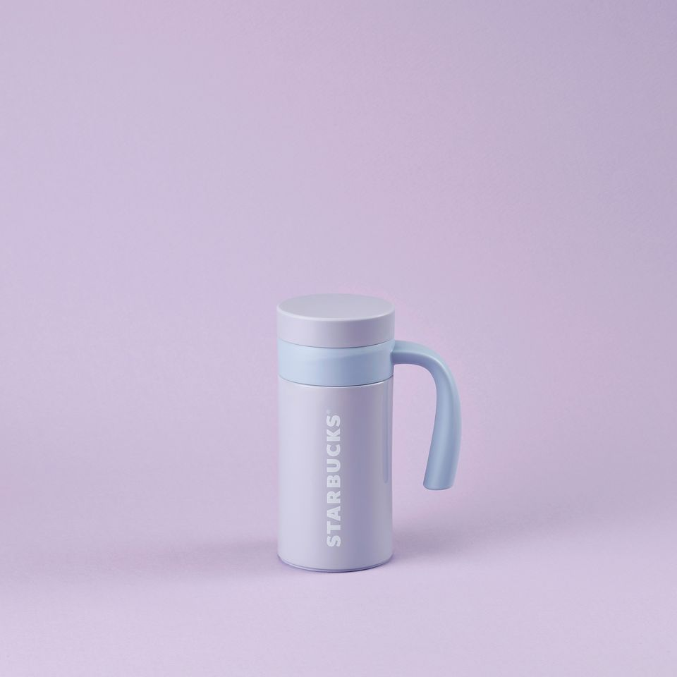 Starbucks Purple Stainless Steel Tumbler With Handle - Lavender Dreams 2023 Singapore