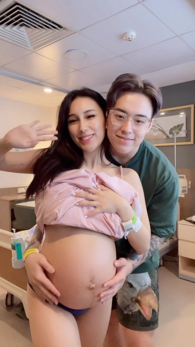 Titus Low and wife Cheryl Chin