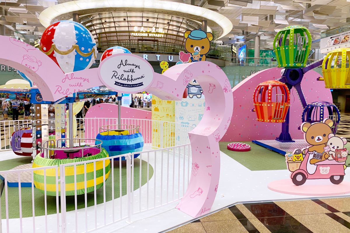 Rilakkuma Carnival at Singapore Changi Airport