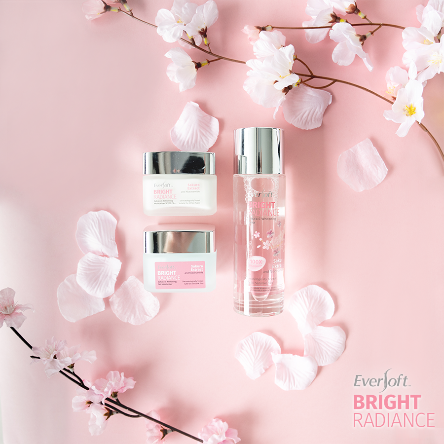 Eversoft Bright Radiance Sakura-C range Singapore