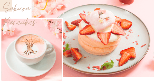 FLIPPER’S Singapore Has New Sakura Soufflé Pancakes With Hokkaido Strawberries, Ruby Choc, Ice Cream & More
