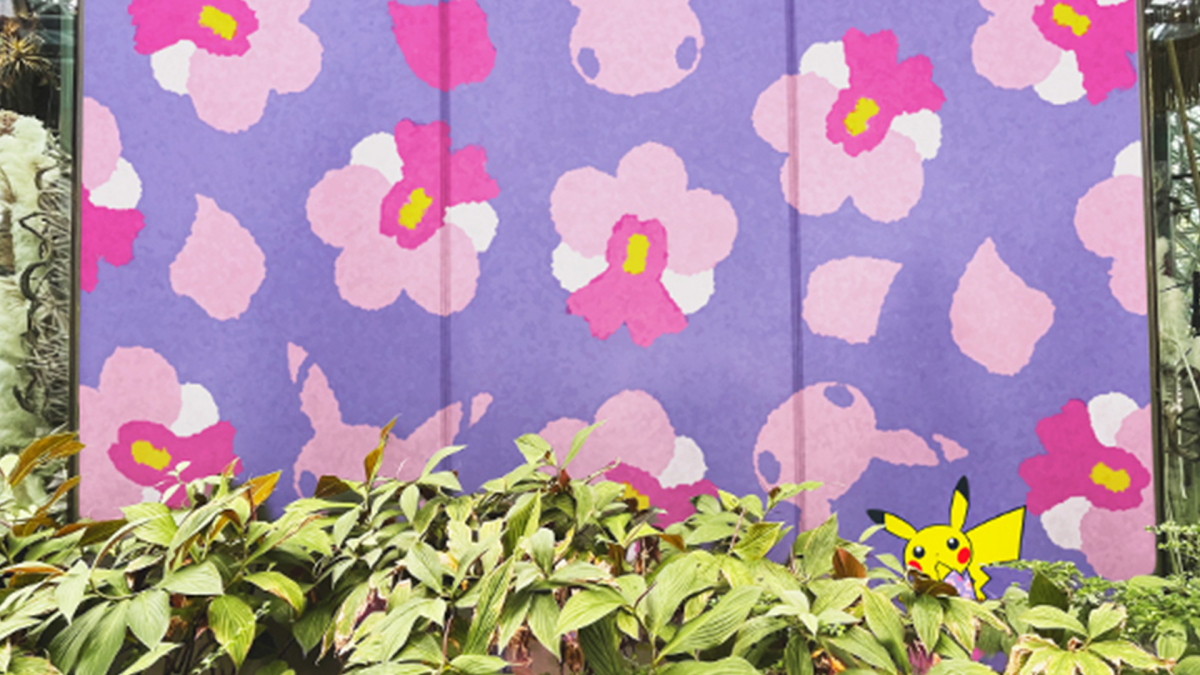 Pokégenic Pokémon photo spots at Gardens by the Bay Singapore