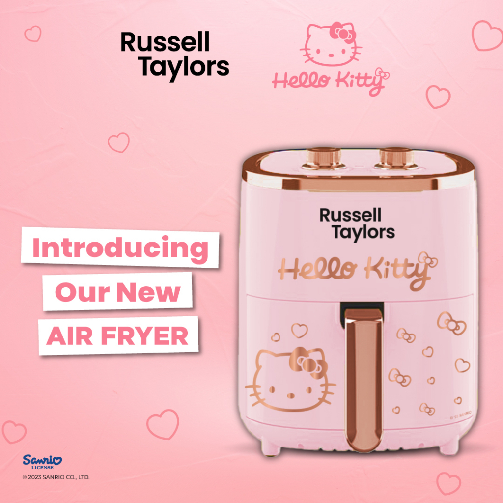 Russell Taylors x Sanrio Hello Kitty Airfryer