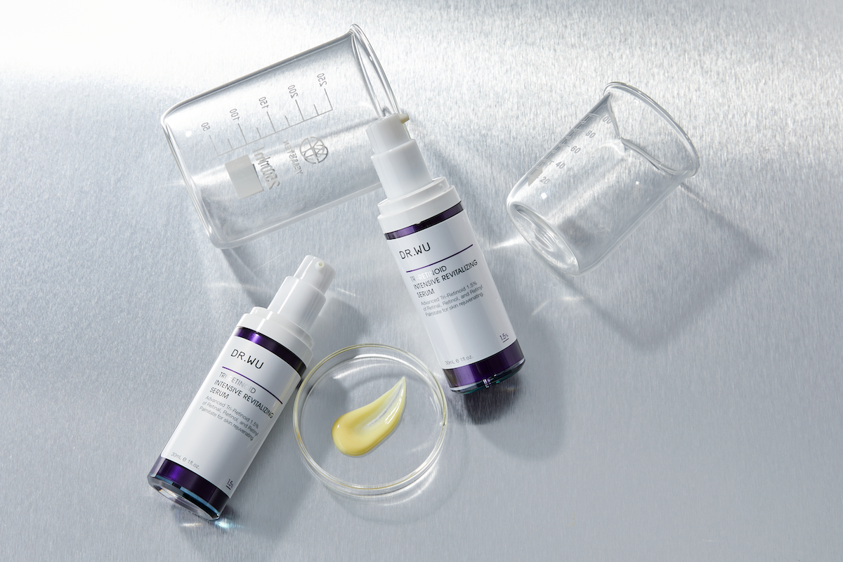 Introducing the next generation of high-performance retinoids: the DR.WU Tri-Retinoid Intensive Revitalising Serum 1.5%.