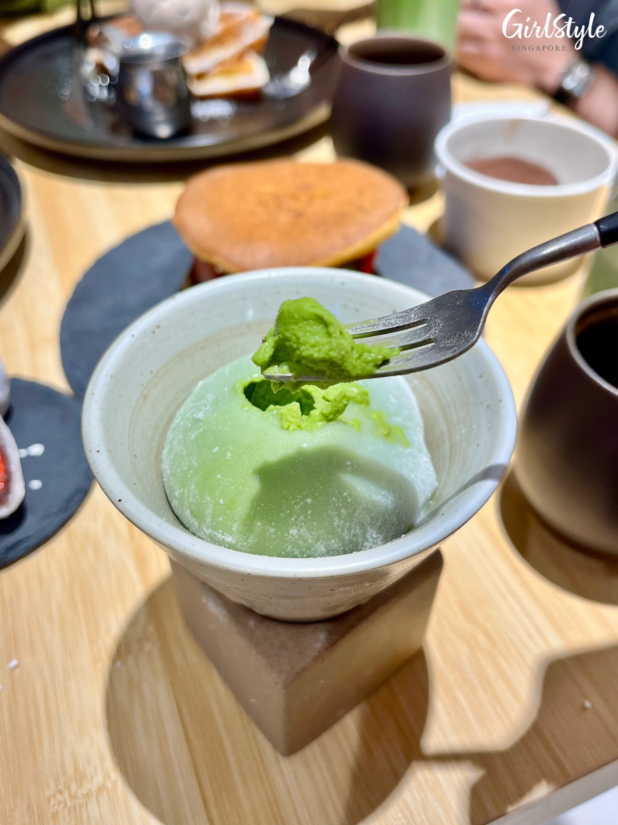 Mochi Ice Cream at Café USAGI Tokyo
