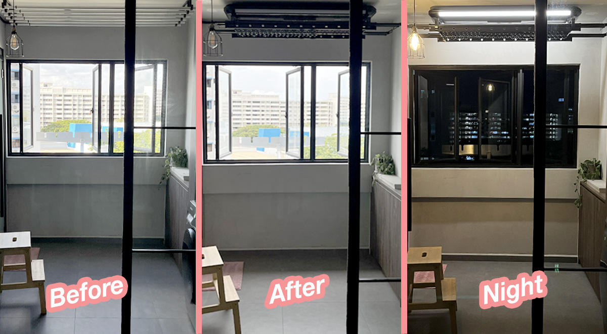 The Steigen Solar Pro in Eclipse fits right into our industrial-themed home.