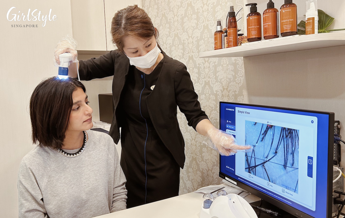Before your treatment, an in-depth Q&A and scalp scan are carried out to assess your condition and identify any areas of concern.