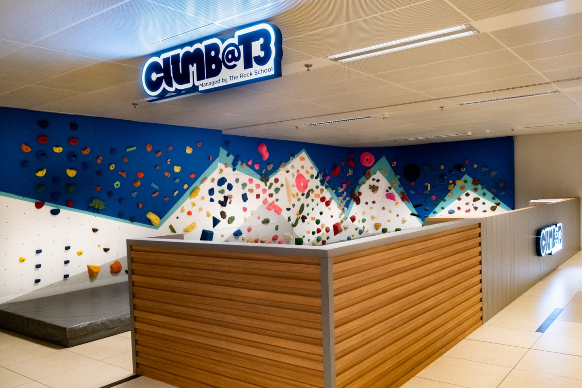 Climb@T3 at Changi Airport Singapore