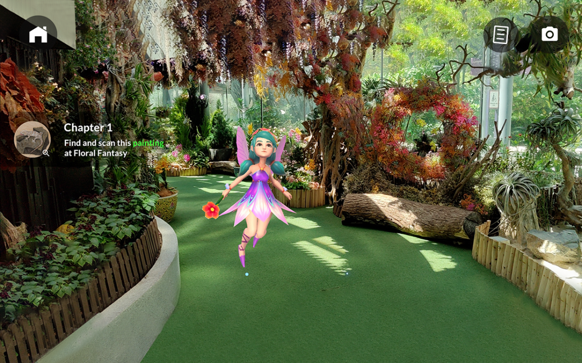 The Lost Fairy at Floral Fantasy Gardens by the Bay