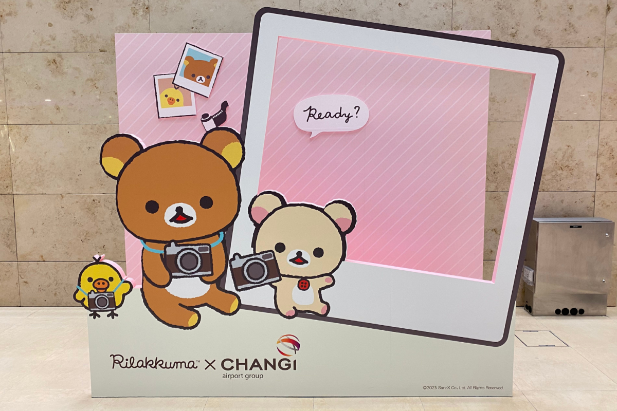 Rilakkuma Carnival photo spots Changi Airport Singapore