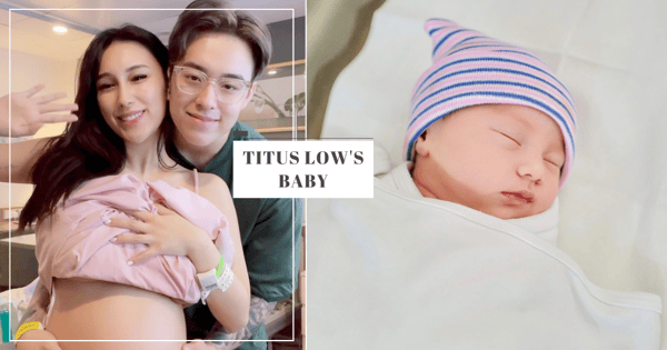 Titus Low & Cheryl Finally Reveal Pics Of Their Baby, Whole Childbirth Process Was Filmed & Photographed