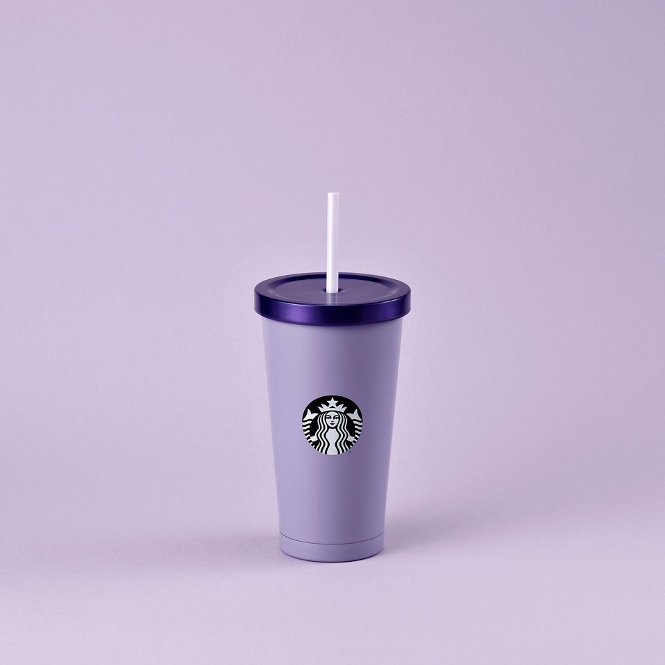 Starbucks Purple And Blue Stainless Steel Cold Cup - Lavender Dreams 2023 Singapore